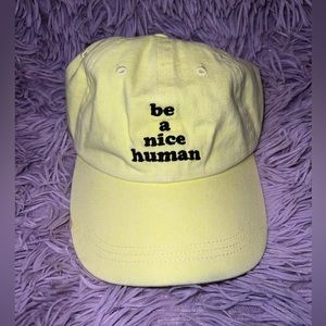 💛”Be a Nice Human” Baseball Cap💛
